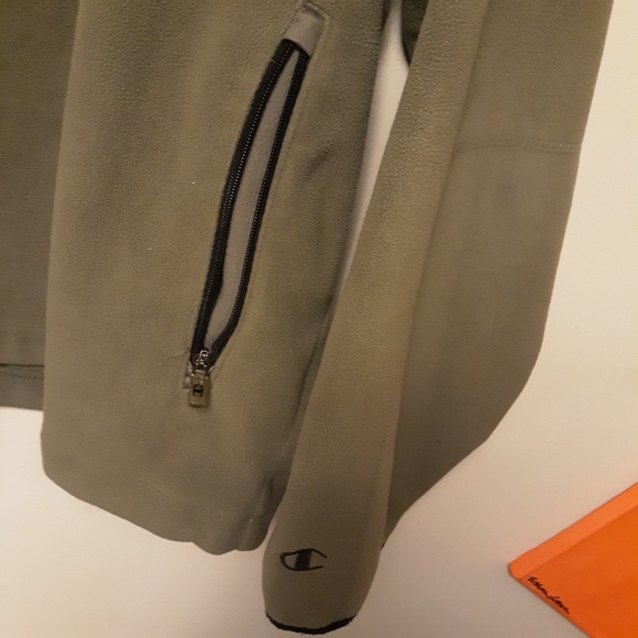 Champion XL Olive Green Sweatshirt - Picture 3 of 7